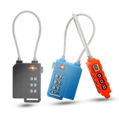 Password Combo TSA bagagem fechado para mochila fechadura de alta segurança