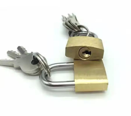 Chave plana Imitação Bloco de cobre Latão 40 mm 70 mm OEM