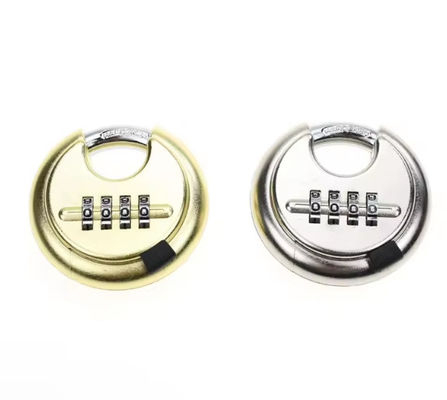 Combinação de disco Passcode Password Padlock para aço inoxidável à prova de ferrugem exterior