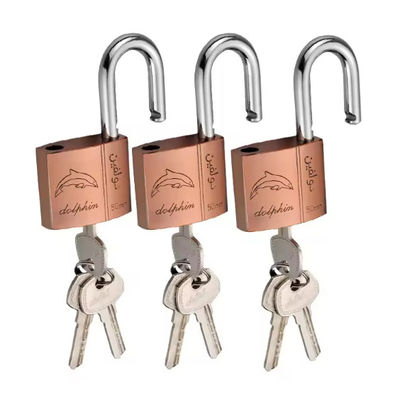 Chackle curto Padlock de cobre 50mm Brass Bulk Keyed Alike