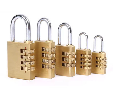 Brass Digital Aerolite Passcode Padlock Mochila 3 dígitos