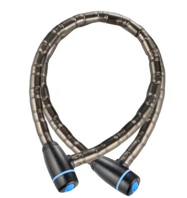 Fecho de corda de combinação flexível universal de aço revestido de PVC para bicicleta