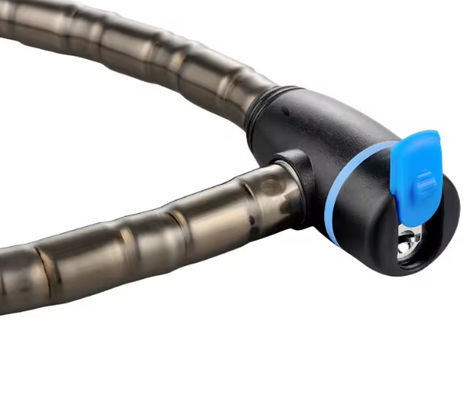 Fecho de corda de combinação flexível universal de aço revestido de PVC para bicicleta