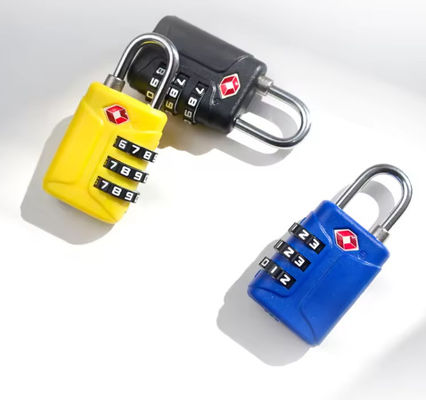 Fechaduras de viagem TSA integradas de pequeno porte para bagagem aérea