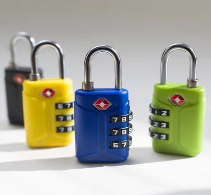 Fechaduras de viagem TSA integradas de pequeno porte para bagagem aérea