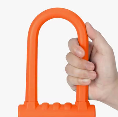 Anti-roubo MTB silicone U em forma de cadeado chave de segurança para bicicleta de estrada