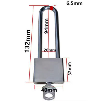 Fecho combinado de latão de aço inoxidável de algodão comprido de 40 mm