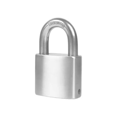 Fechadura de segurança de prata fechadura de aço inoxidável fechaduras mini fechados de 25 mm