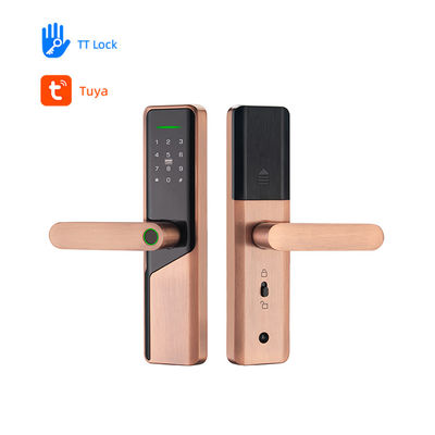 Eletrônico Digital Smart Volibel Alumínio Ligação RFID Cartão Password Código Fechadura de Porta Sem Impressão Digital Tuya Ttlock App